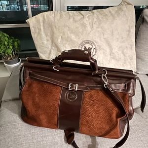 Los Robles larger leather duffel bag